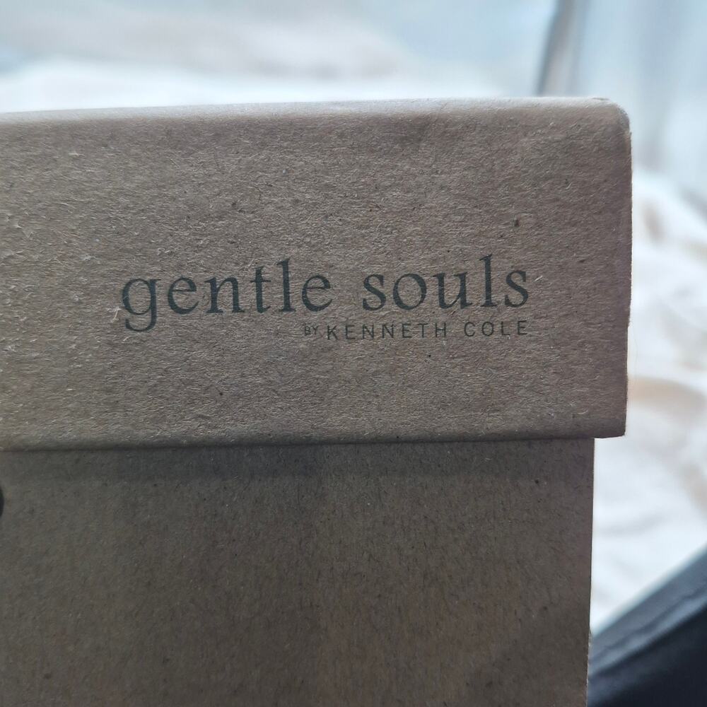 New Gentle Souls Kenneth Cole Charlene Shootie Ankle Black Leather Boot sz 8.5 - Picture 6 of 7
